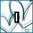 Animated sequence showing text changing from 'I' to 'Love' to 'Keith' over a blue and gray geometric background with repeating patterns.