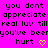 Pixelated text on bright pink background with two yellow heart symbols, repeating identical phrases across the frame.
