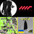Pixelated image with black and white yin-yang symbol, red text, green and gray sections, and yellow borders.
