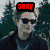 six distinct pixelated images featuring Edward Cullen from Twilight, with text overlays and a heart symbol