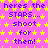 A static image with a bright pink background covered in yellow stars, displaying repeated text in blue pixelated font.