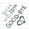 Static buddy icon with handwritten-style text and symbols on lined notebook paper background.