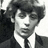 Black-and-white animated sequence showing multiple figures in formal attire with distinct hairstyles and facial expressions.