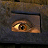 A 4-frame contact sheet showing a single eye's animation across three sampled frames, with the fourth frame blank.