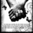 Black-and-white pixelated image of a person lying down with hands near face, next to text reading 'i will always love u' on black background.