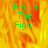Green text reading 'Finish The Fight' appears over a fiery orange-yellow background with visible pixelation.