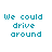 Pixelated text arranged in four quadrants on a white background, with distinct color-coded sections.