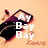 Pixelated icon with orange background shows a dark figure holding a microphone, displaying text that changes from 'Ay Bay Bay' to 'Thats My Song Turn It Up'.
