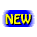 A contact sheet of 13 animated frames showing a blue and yellow 'NEW' icon in various orientations against a gray background.