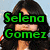 A four- shows a person with long dark hair, each displaying different overlaid text in distinct colors and styles