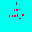 Pixelated cyan background with red text 'i luv cody!!' and pink rectangular overlays in four variations.