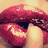 A four- shows a person with red lips kissing, a black-and-white embrace, and two lower of body parts