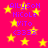 A static image with a bright pink background filled with yellow stars and purple text reading "ALYSON NICOLE VITO (333)" repeated multiple times.