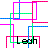 Pixelated graphic with intersecting colored lines forming abstract shapes and the text 'Lash' in black at bottom center.