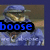 Pixelated image of a character in blue armor with a helmet, holding a weapon, with blue text reading 'boose' on the left and a blue '3' on the right.