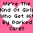 Pixelated text on a pink background with two white heart shapes containing identical text.