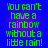 Green pixelated text on a blue-purple gradient background repeats the phrase "You can't have a rainbow without a little rain!" in two vertical