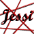 Animated icon displays 'Jessi' in black script with red and cyan overlays that shift between frames