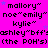 A static image with a bright pink background displays repeated text and small blue stars in a pattern