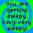 Four identical display text over a green and blue spiral background with pixelated font
