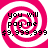 Four identical pink and white spiral backgrounds with black text reading "you will pay me $9,999,999" arranged in a