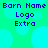Pixelated text elements arranged in a on a green background with cyan circles, showing no visible motion changes