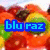 six shows a static background of red, green, and yellow gummy candies with dark brown accents. Each displays distinct text labels in colored boxes