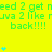 Yellow background with green text repeating 'need 2 get java 2 like rava 2 like back!!!!' and cyan star icons scattered across the image.