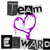 Purple heart outline with dripping effect above 'EDWARD' text, partially obscured by 'Team' at top; two identical frames show no visible animation changes.