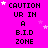 A bright pink background displays repeated text blocks with white stars, showing slight variations in star positions across frames.