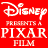Red background displays Disney Pixar text, yellow figure with glowing head, orange 'i' symbol, and Mr. Incredible character.