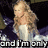 Animated icon shows a woman with long blonde hair in white and purple clothing, transitioning between three poses with text overlays.