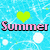 Pixelated heart-themed buddy icon with multiple color variations and text elements on a blue background.