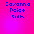 Four identical display blue text on a pink-to-purple gradient background with subtle light effects