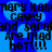 Blue background with pixelated black text reading 'Mary Kay Casey and sarabnd are mad hot!!!!!' in a repeating pattern.