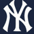 A pixelated white stylized 'NY' logo on a dark blue background with visible dithering and blocky rendering.