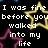 Pixelated text and star shapes on a black background, with visible animation changes between frames.