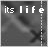 A grayscale animated icon with white text and dark X overlays, showing sequential changes in X count and partial text visibility.
