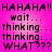 Pixelated text on a pink gradient background with repeated phrases and punctuation in black font.