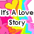 Pixelated image with pink, yellow, and blue heart shapes on a rainbow gradient background featuring text overlays.