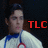 Pixelated image of a person in white and blue clothing with red accents, set against dark background featuring bold red 'TLC' text.