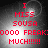 Red pixelated text on a grayscale background with a bright central glow, arranged in four showing identical static content