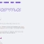 A static pixelated image shows a horizontal row of four purple rectangular bars above a larger light gray shape with rounded edges on a white background.