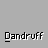 Animated contact sheet of a pixel art buddy icon showing sequential motion frames with text bubbles and repeated name labels on gray background.