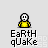 Pixelated character in yellow shirt with white head, multiple states showing static pose and animated effects like smoke or motion lines beneath.