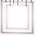 Animated sequence of falling letters spelling 'BRITTANY' with colored stars appearing below, set against a light pink background with gray borders.