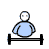 Animated contact sheet showing a pixelated character performing weightlifting actions with barbells, including crushing effects and text overlays.