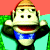 Pixelated character with tan hat, blue bandana, and black sleeves against red-green background; green text reads 'Original Icons .com' on dark green