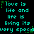 A static digital image displays repeated cyan text on a black background with green star accents, forming a of identical phrases