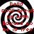 Red text on black-and-white spiral background reads "Bella shall break up with Edward so he is free" in four identical